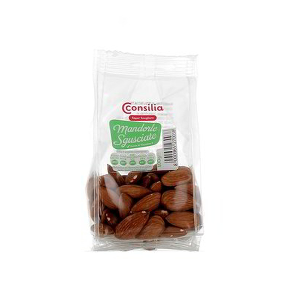 Consilia-Mandorle-Sgusciate-California-100-g Consilia Mandorle Sgusciate California 100 g - immagine 1