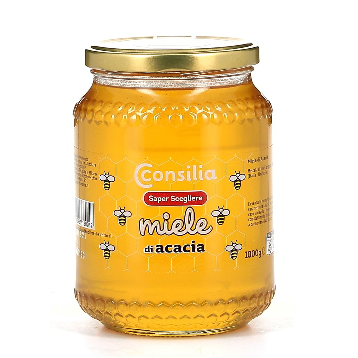 Consilia-Miele-acacia-liquido-1000-g Consilia Miele acacia liquido 1000 g - immagine 1