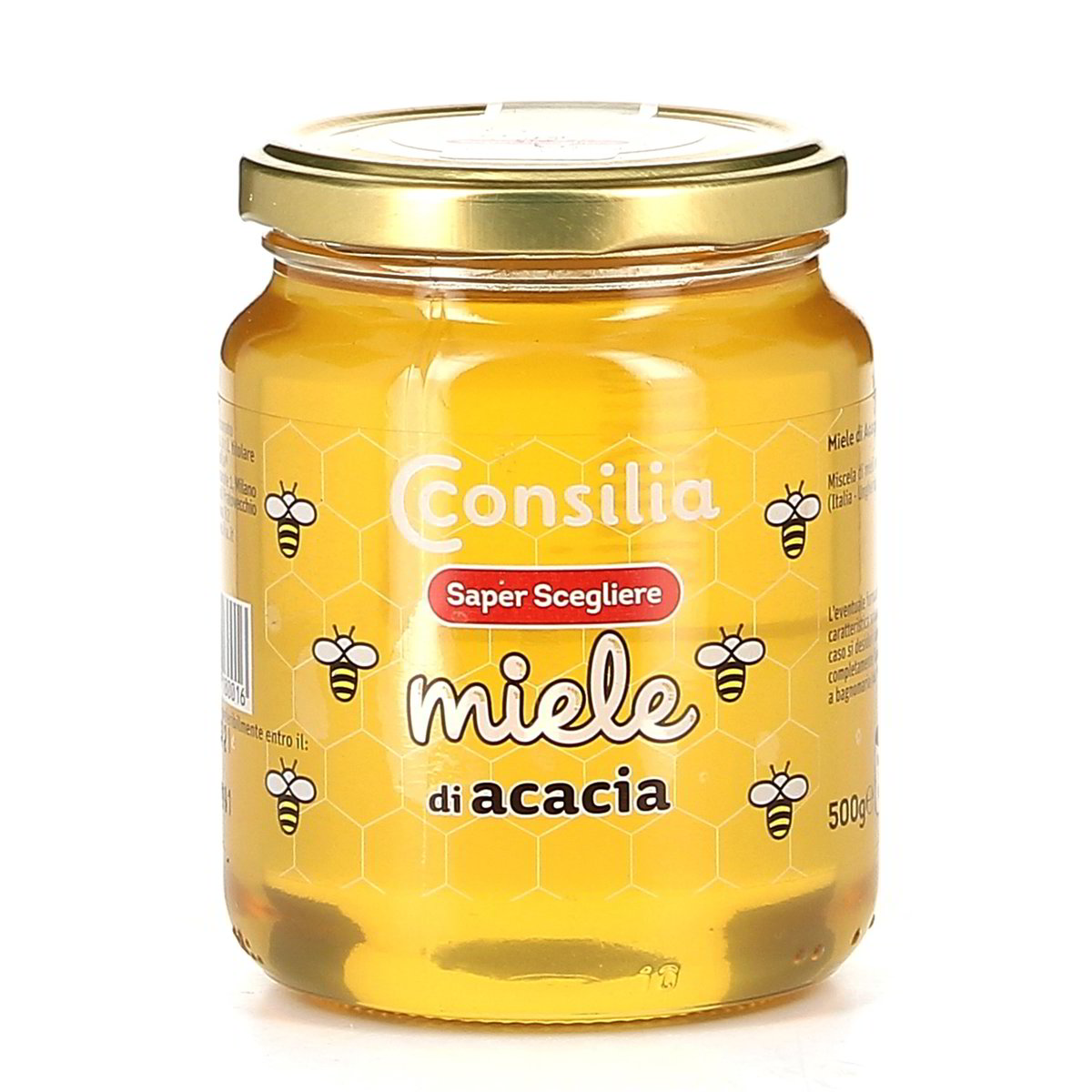 Consilia-Miele-acacia-liquido-500-g Consilia Miele acacia liquido 500 g - immagine 1