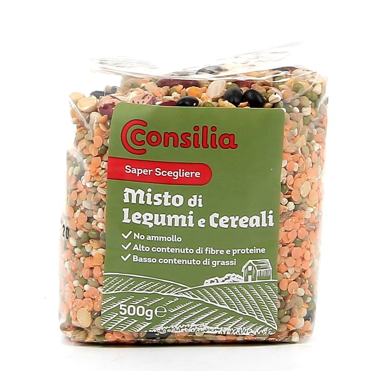 Consilia-Misto-Legumi-e-Cereali-500-g Consilia Misto Legumi e Cereali 500 g - immagine 1