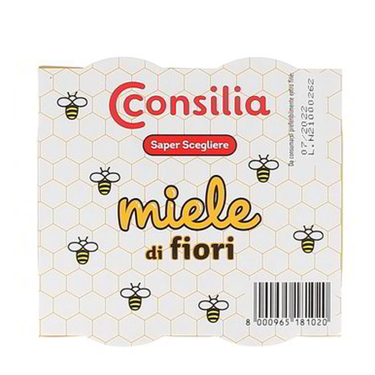 Consilia-Monoporzione-miele-20-g-x-4 Consilia Monoporzione miele 20 g x 4 - immagine 1
