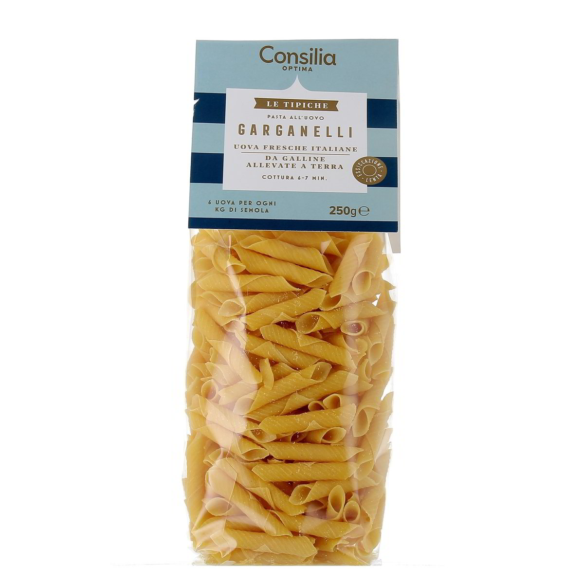 Consilia-Optima-garganelli-alluovo-250-g Consilia Optima garganelli all'uovo 250 g - immagine 1