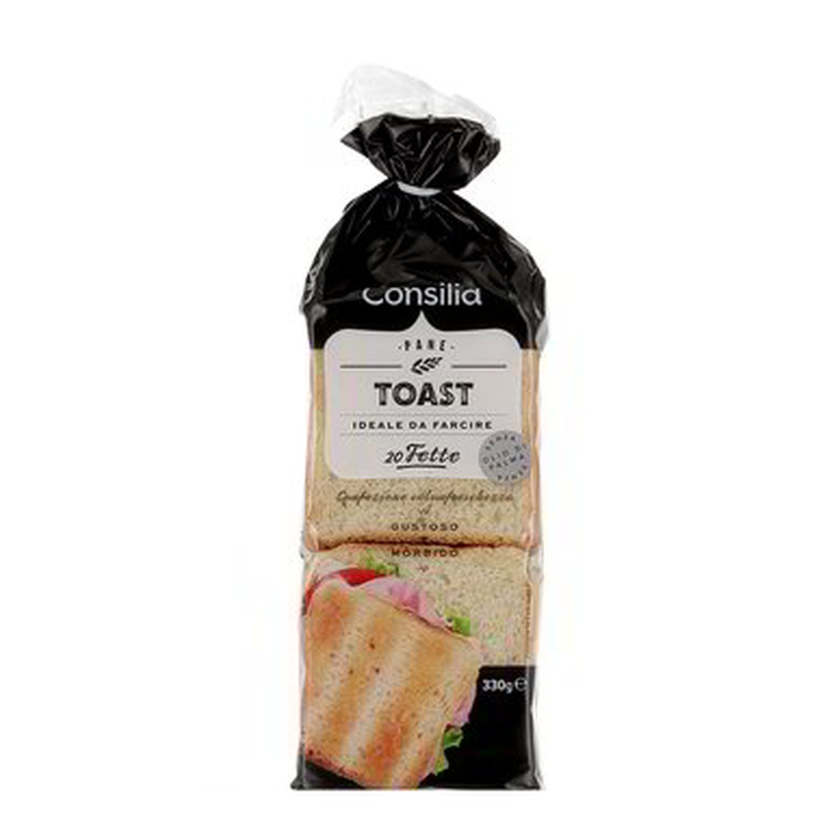 Consilia-Pancarre-20-Fette-330-g Consilia Pancarré 20 Fette 330 g - immagine 1
