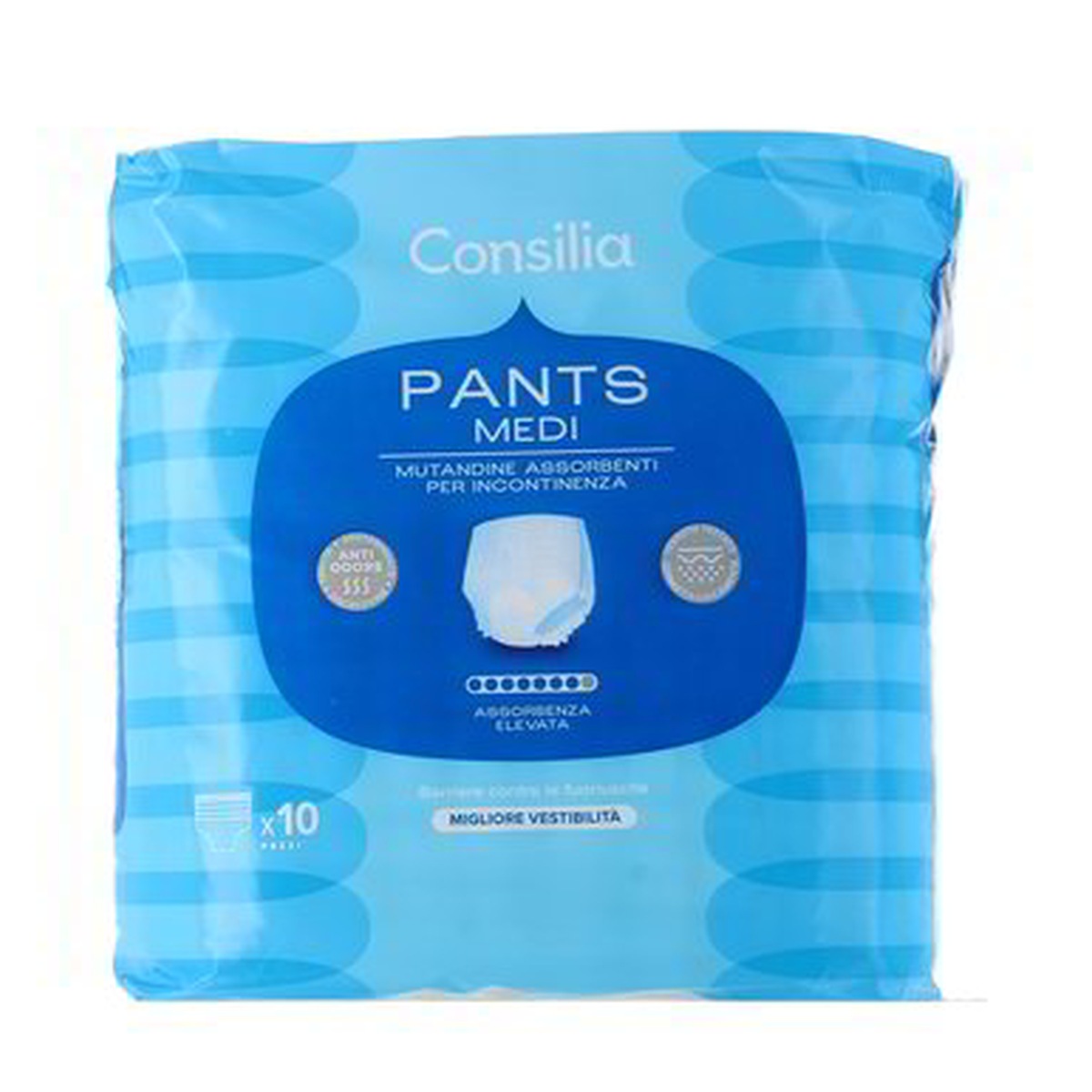 Consilia-Pants-Plus-Taglia-Media-x10 Consilia Pants Plus Taglia Media x10 - immagine 1
