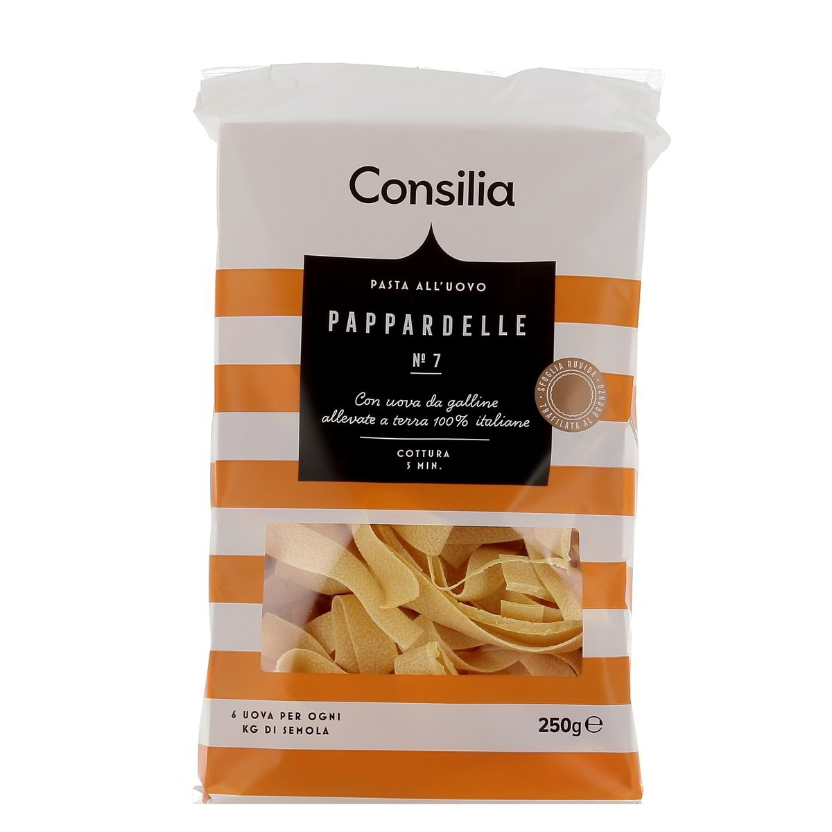 Consilia-Pappardelle-250-g Consilia Pappardelle 250 g - immagine 1