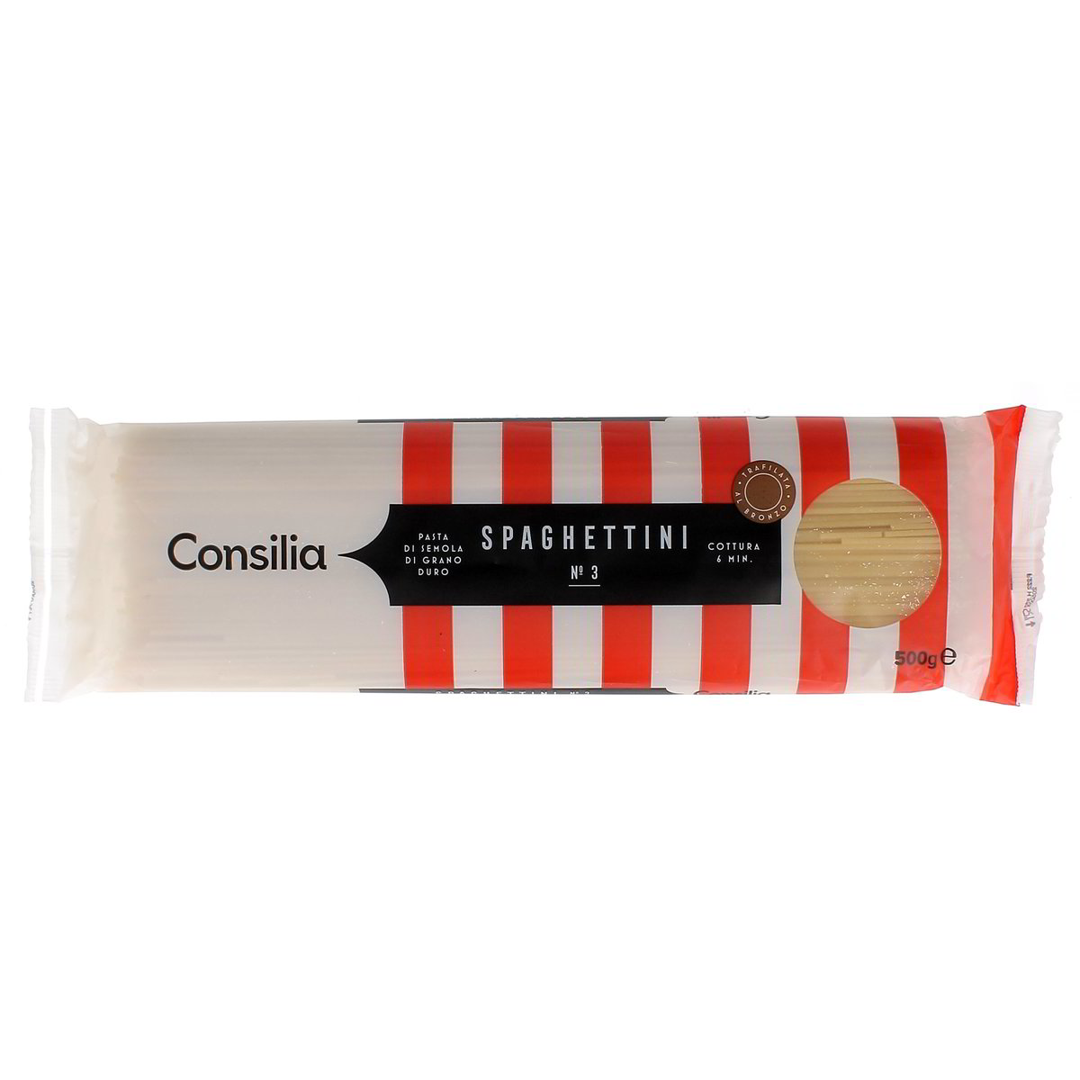 Consilia-Pasta-Bronzo-Spaghettini-500-g Consilia Pasta Bronzo Spaghettini 500 g - immagine 1