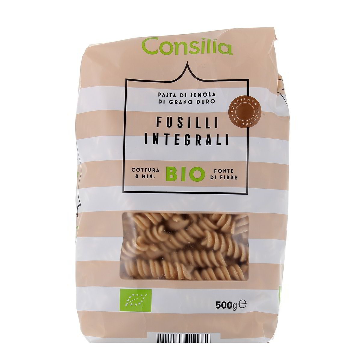 Consilia-Pasta-Integrale-Bio-Fusilli-500-g Consilia Pasta Integrale Bio Fusilli 500 g - immagine 1