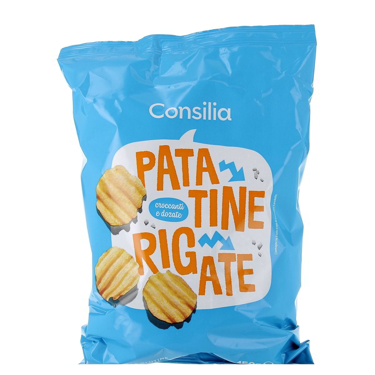 Consilia-Patatine-grigliate-150-g Consilia Patatine grigliate 150 g - immagine 1