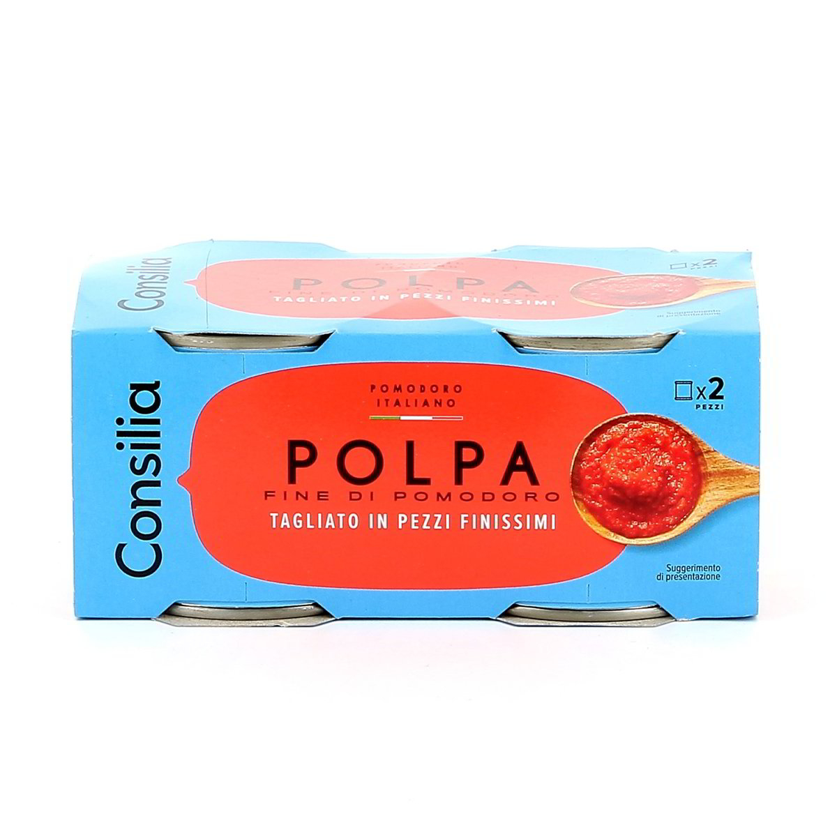 Consilia-Polpa-di-pomodoro-2-x-230-g Consilia Polpa di pomodoro 2 x 230 g - immagine 1
