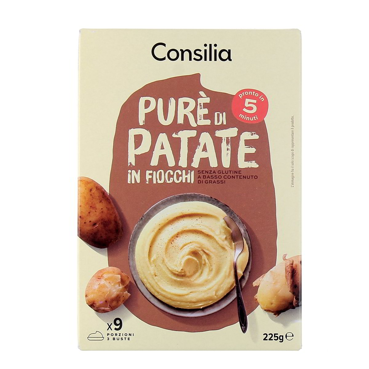Consilia-Pure-Patate-Fiocchi-225-g Consilia Purè Patate Fiocchi 225 g - immagine 1