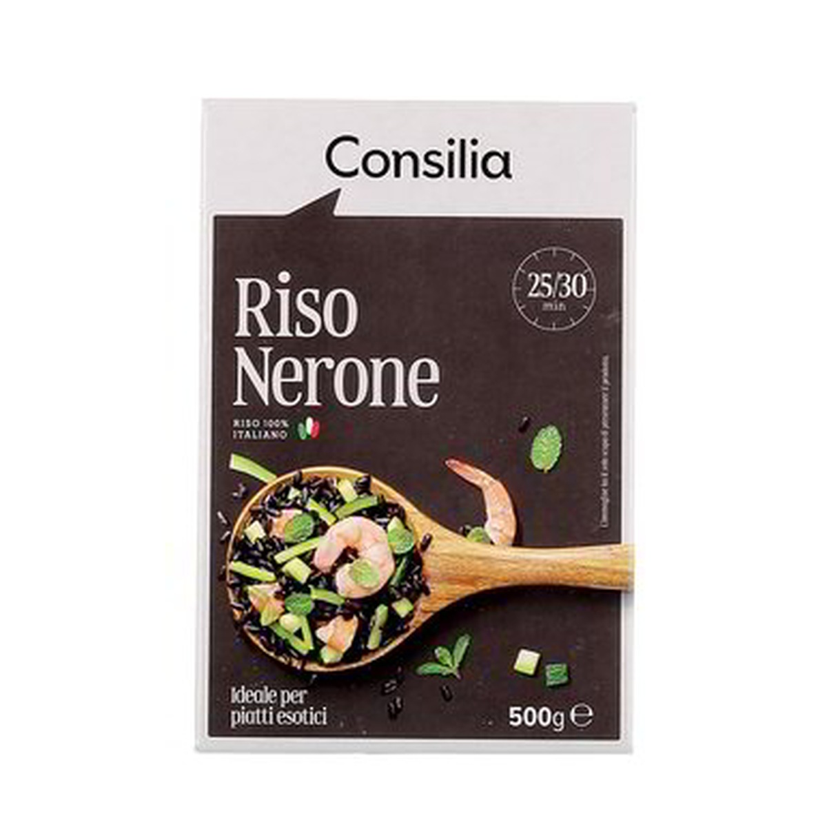 Consilia-Riso-Nero-500-g Consilia Riso Nero 500 g - immagine 1