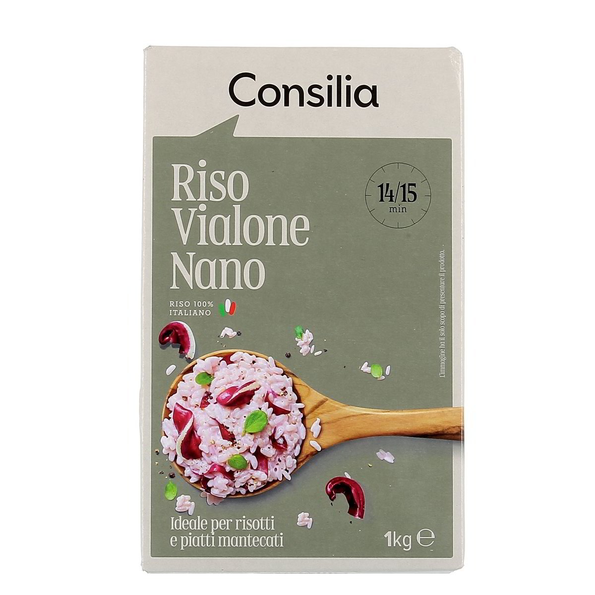 Consilia-Riso-Vialone-Nano-1-kg Consilia Riso Vialone Nano 1 kg - immagine 1