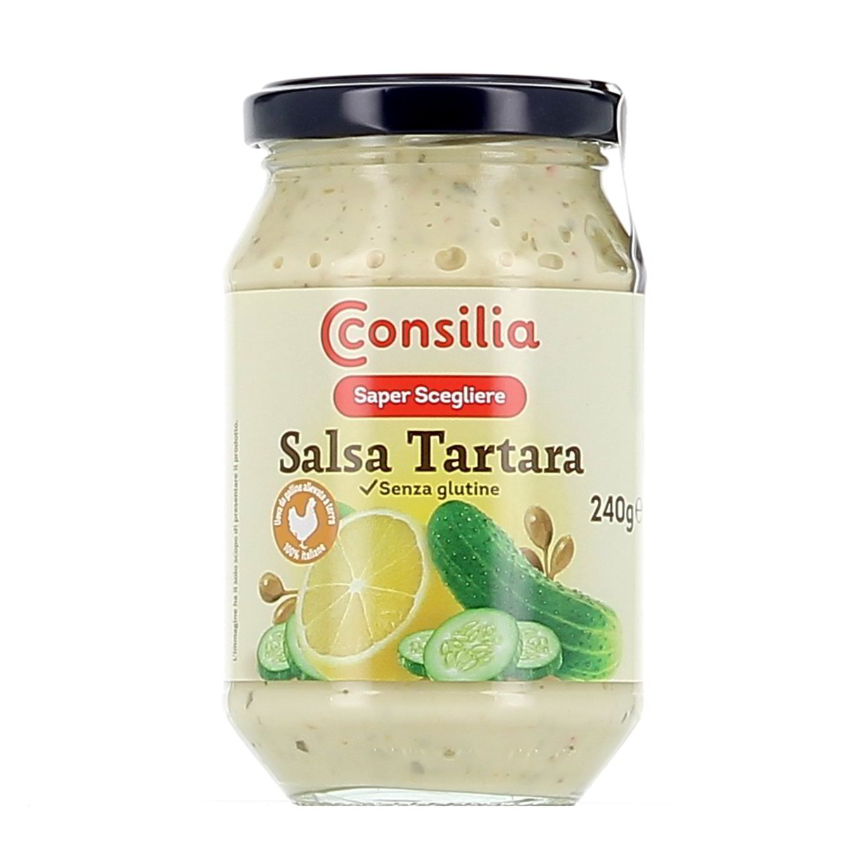 Consilia-Salsa-tartara-240-g Consilia Salsa tartara 240 g - immagine 1