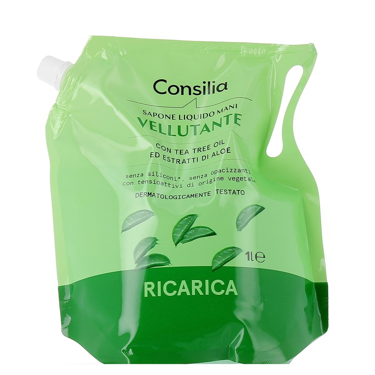 Consilia-Sapone-liquido-vellutante-ricarica-1-L Consilia Sapone liquido vellutante ricarica 1 L - immagine 1
