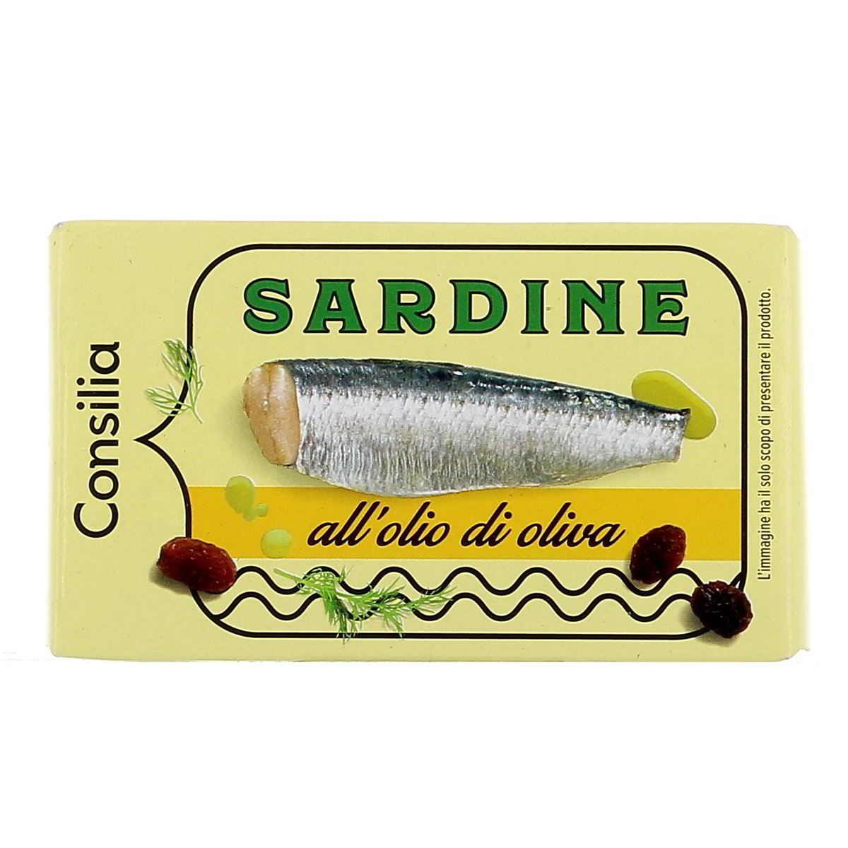 Consilia-Sardine-in-Olio-di-Oliva-120-85-g Consilia Sardine in Olio di Oliva 120/85 g - immagine 1