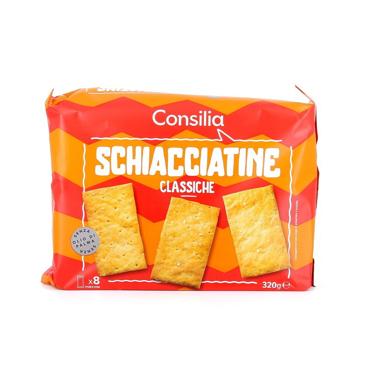 Consilia-Schiacciatina-Classica-320-g Consilia Schiacciatina Classica 320 g - immagine 1