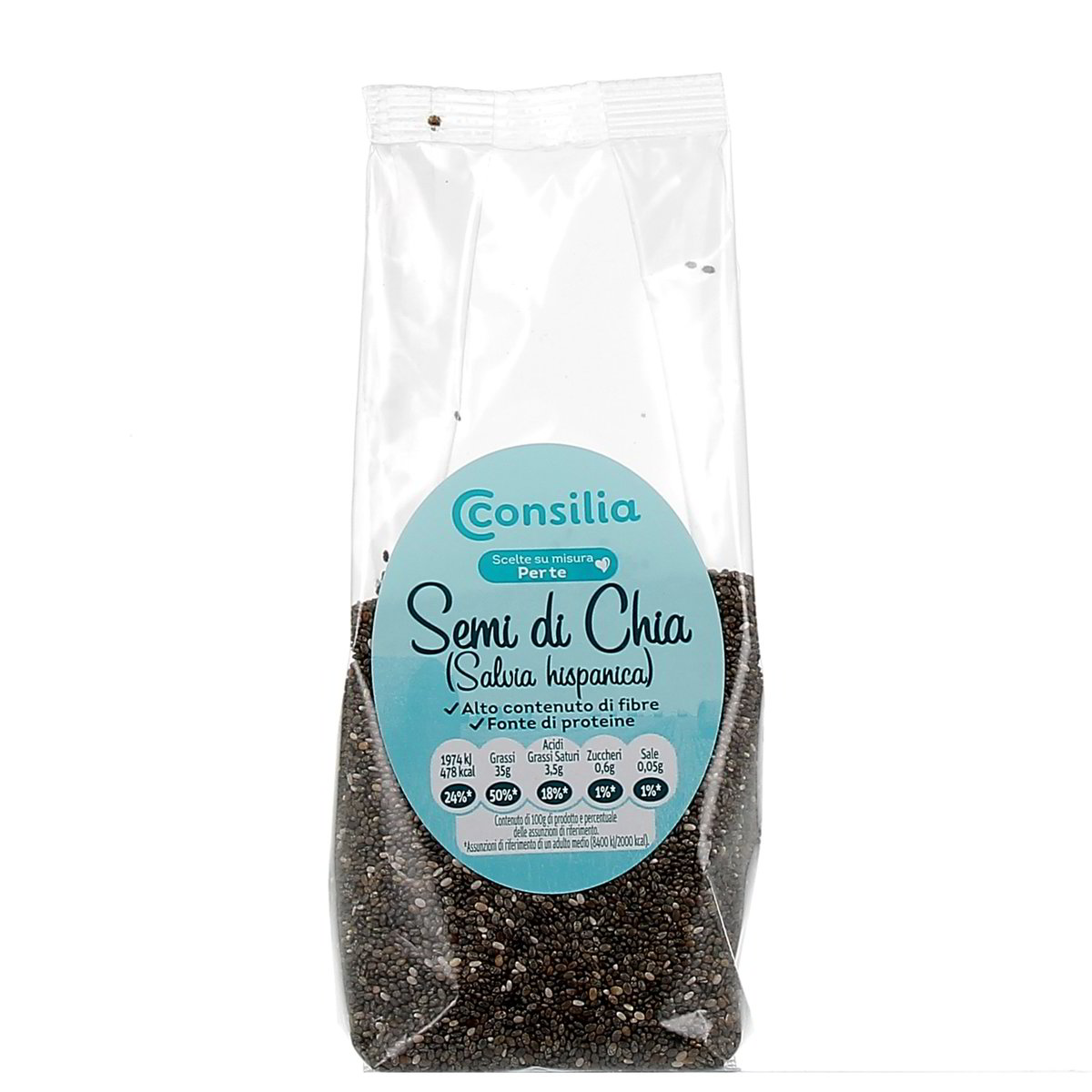 Consilia-Semi-di-Chia-150-g Consilia Semi di Chia 150 g - immagine 1