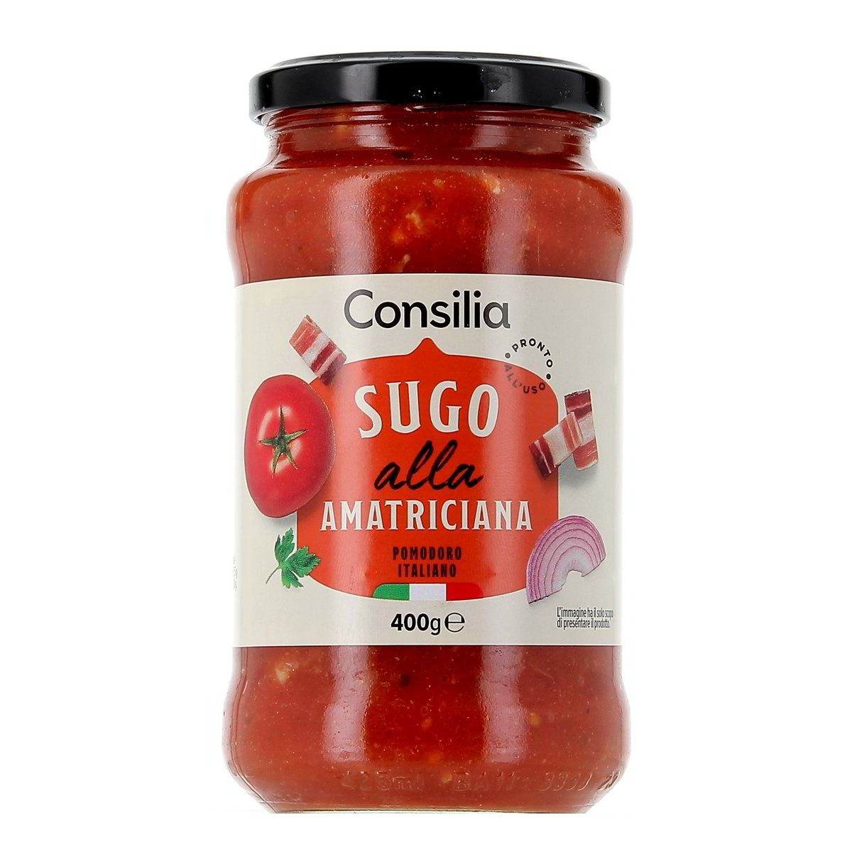 Consilia-Sugo-amatriciana-400-g Consilia Sugo amatriciana 400 g - immagine 1