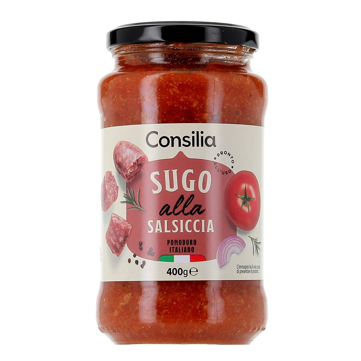 Consilia-Sugo-salsiccia-400-g Consilia Sugo salsiccia 400 g - immagine 1