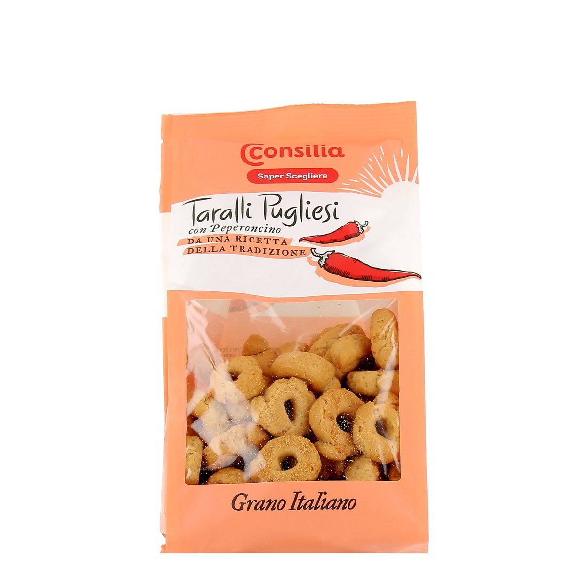 Consilia-Taralli-peperoncino-250-g Consilia Taralli peperoncino 250 g - immagine 1