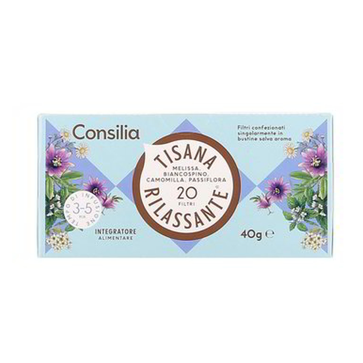 Consilia-Tisana-rilassante-20-filtri Consilia Tisana rilassante 20 filtri - immagine 1