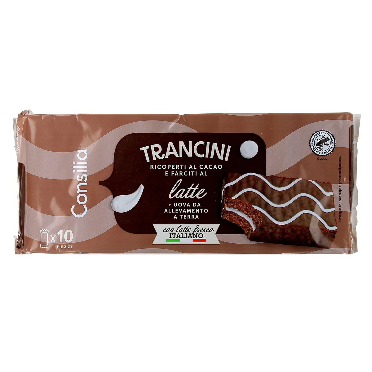 Consilia-Trancini-ricoperti-latte-350-g Consilia Trancini ricoperti latte 350 g - immagine 1