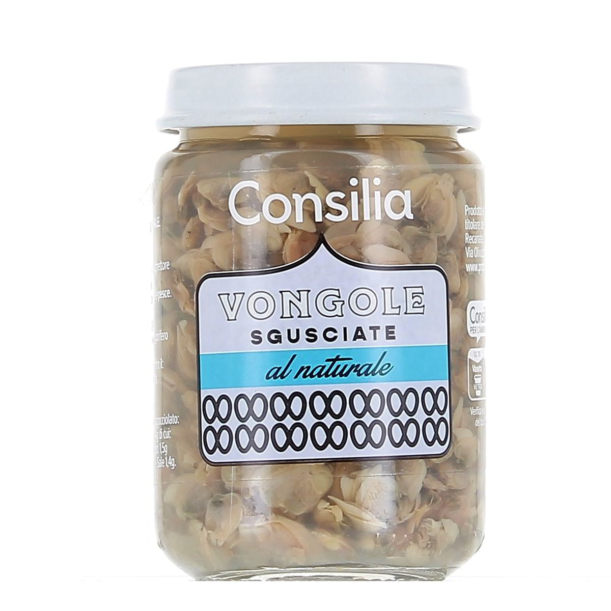 Consilia-Vongole-al-Naturale-130-65-g Consilia Vongole al Naturale 130/65 g - immagine 1
