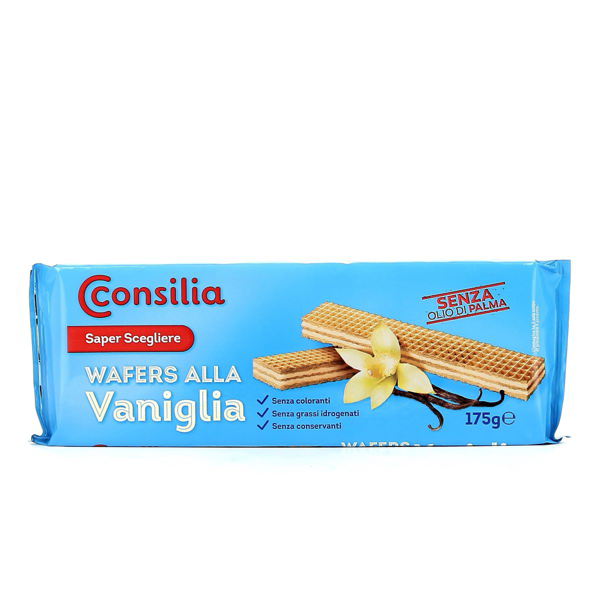 Consilia-Wafer-alla-vaniglia-175-g Consilia Wafer alla vaniglia 175 g - immagine 1