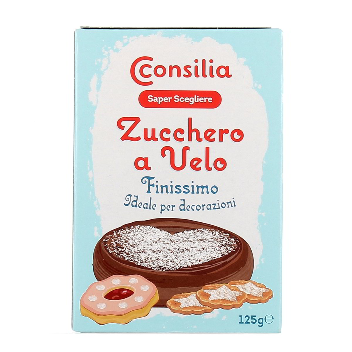 Consilia-Zucchero-a-Velo-125-g Consilia Zucchero a Velo 125 g - immagine 1