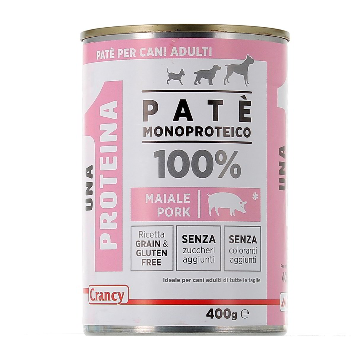 Crancy-Dog-monoproteico-maiale-400-g Crancy Dog monoproteico maiale 400 g - immagine 1