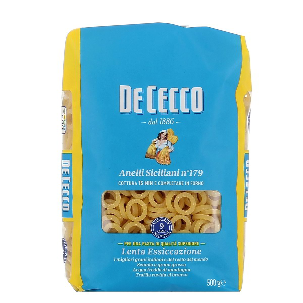 De-Cecco-Pasta-Anelli-Siciliani-500-g-1 De Cecco Pasta Anelli Siciliani 500 g - immagine 1
