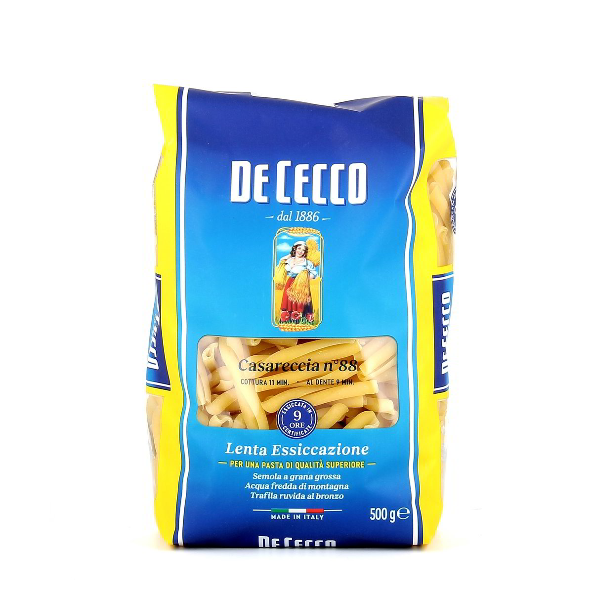 De-Cecco-Pasta-Casareccia-n-88-500-g De Cecco Pasta Casareccia n. 88 500 g - immagine 1