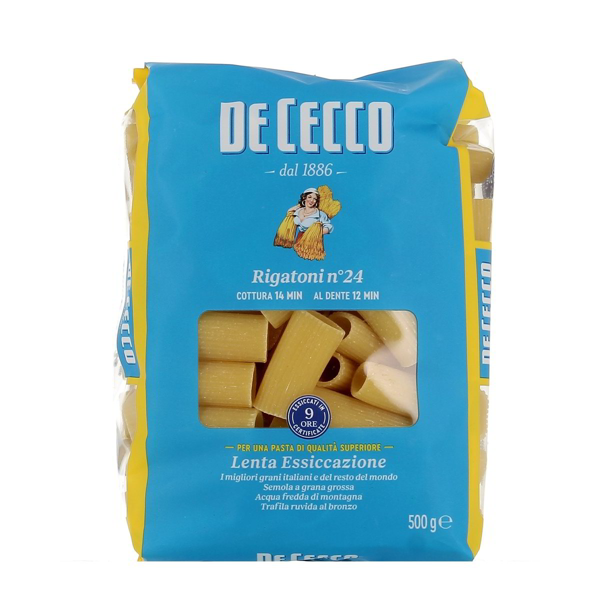 De-Cecco-Pasta-Rigatoni-n-24-500-g De Cecco Pasta Rigatoni n. 24 500 g - immagine 1