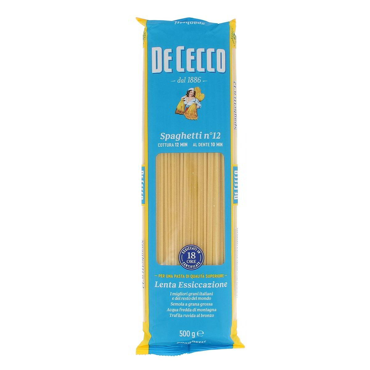 De-Cecco-Pasta-Spaghetti-n-12-500-g-1 De Cecco Pasta Spaghetti n. 12 500 g - immagine 1