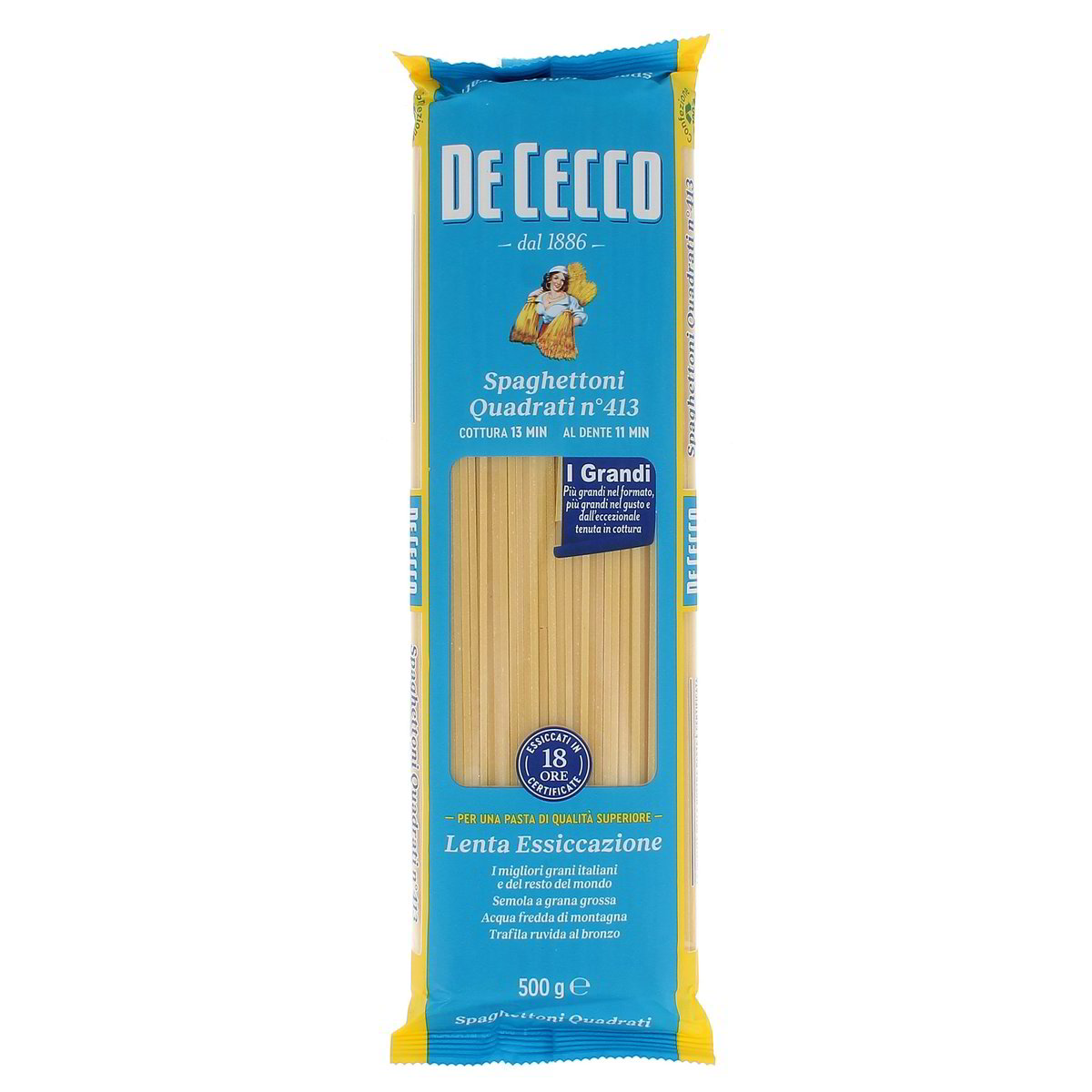 De-Cecco-Pasta-Spaghettoni-Quadrati-500-g De Cecco Pasta Spaghettoni Quadrati 500 g - immagine 1
