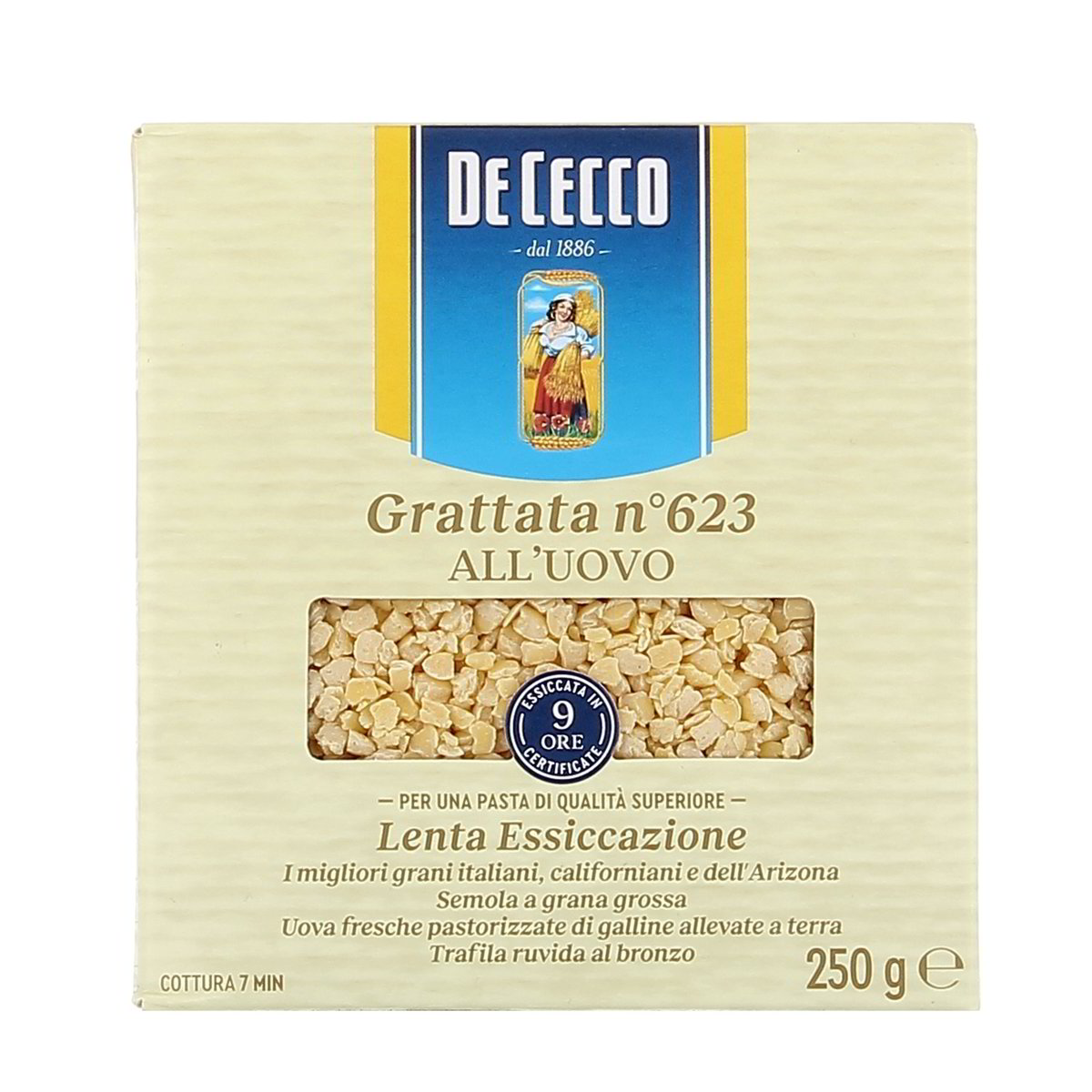 De-Cecco-Pastina-allUovo-Grattata-250-g De Cecco Pastina all'Uovo Grattata 250 g - immagine 1