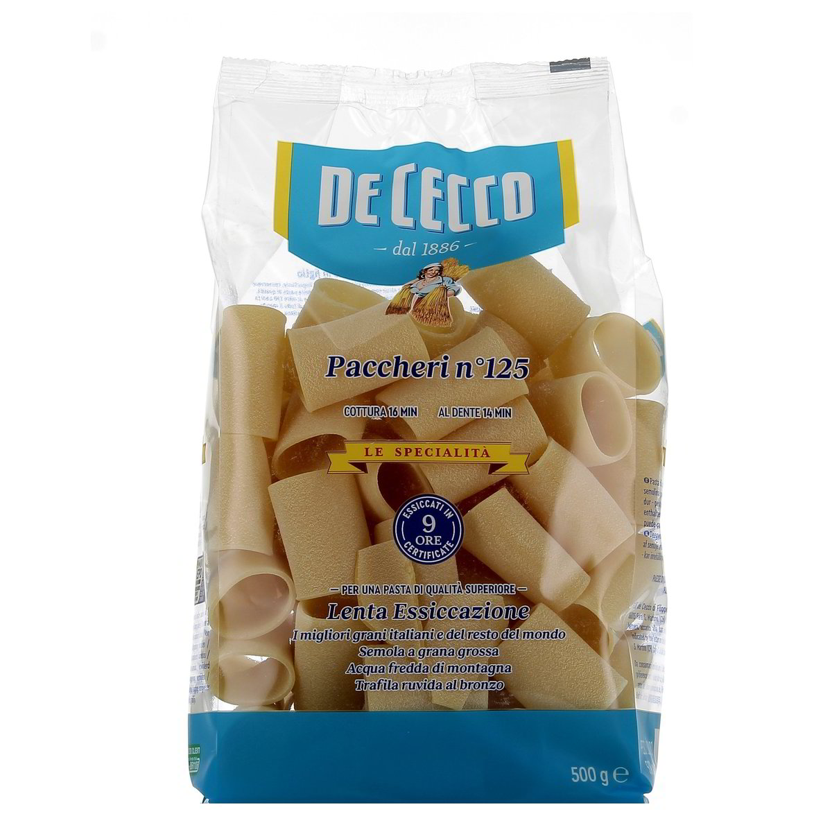De-Cecco-Specialita-Paccheri-500-g De Cecco Specialità Paccheri 500 g - immagine 1