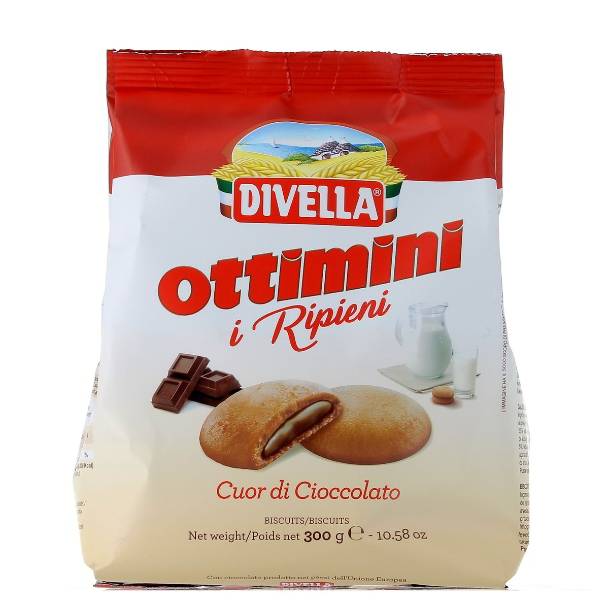 Divella-Biscotti-Ottimini-Ripieni-Nocciola-300-g-1 Divella Biscotti Ottimini Ripieni Nocciola 300 g - immagine 1