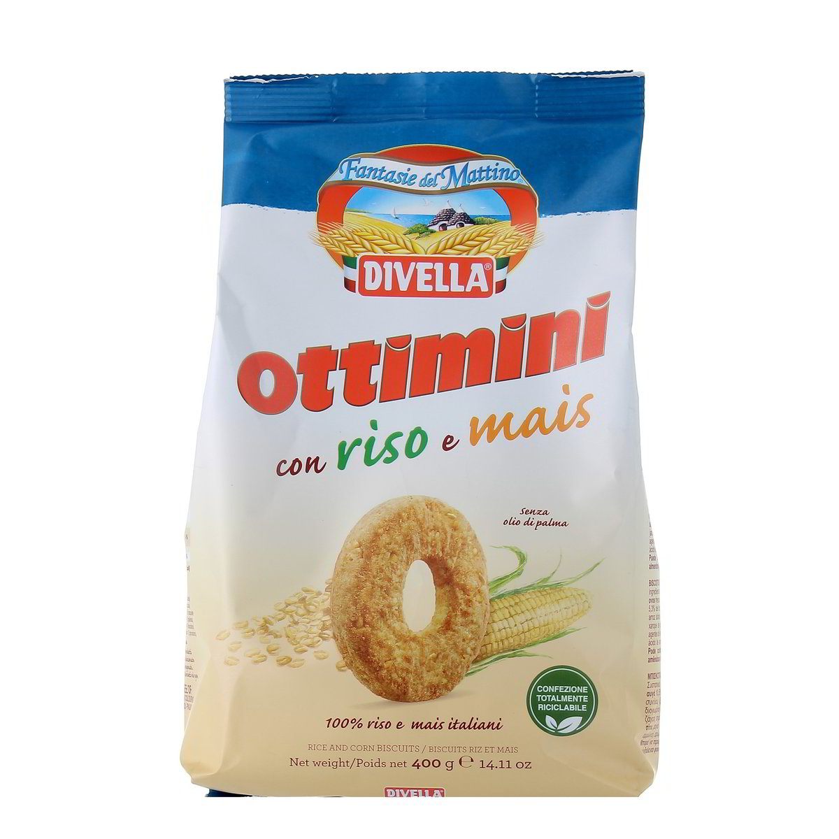 Divella-Biscotti-Ottimini-Riso-Mais-400-g-1 Divella Biscotti Ottimini Riso/Mais 400 g - immagine 1