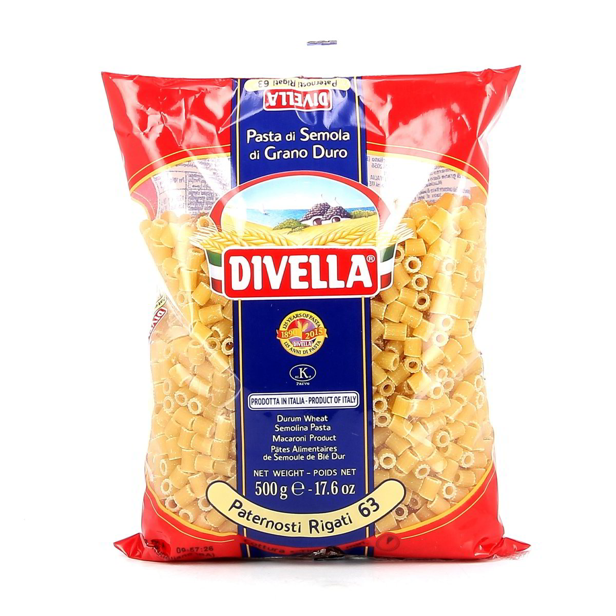 Divella-Paternosti-Rigati-N-63-500-g-1 Divella Paternosti Rigati N. 63 500 g - immagine 1