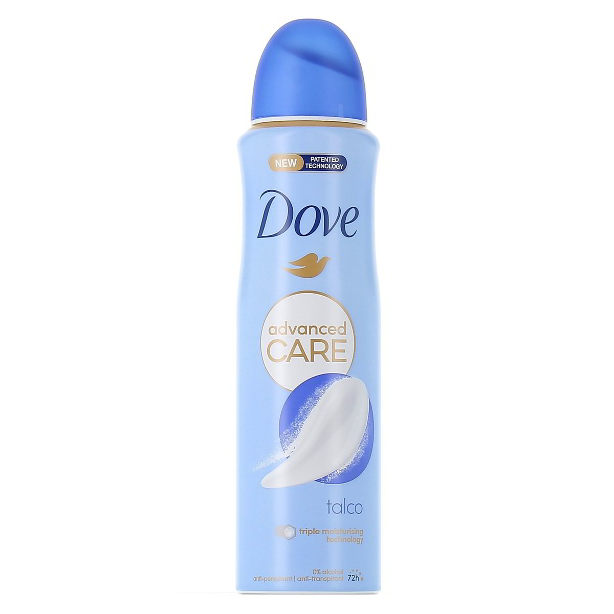 Dove-Deo-Spray-ACare-Talco-150-ml Dove Deo Spray A.Care Talco 150 ml - immagine 1