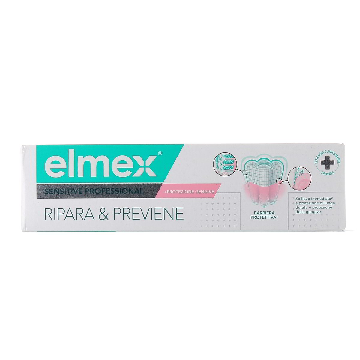 Elmex-Dentifricio-Ripara-Previene-75-ml Elmex Dentifricio Ripara Previene 75 ml - immagine 1