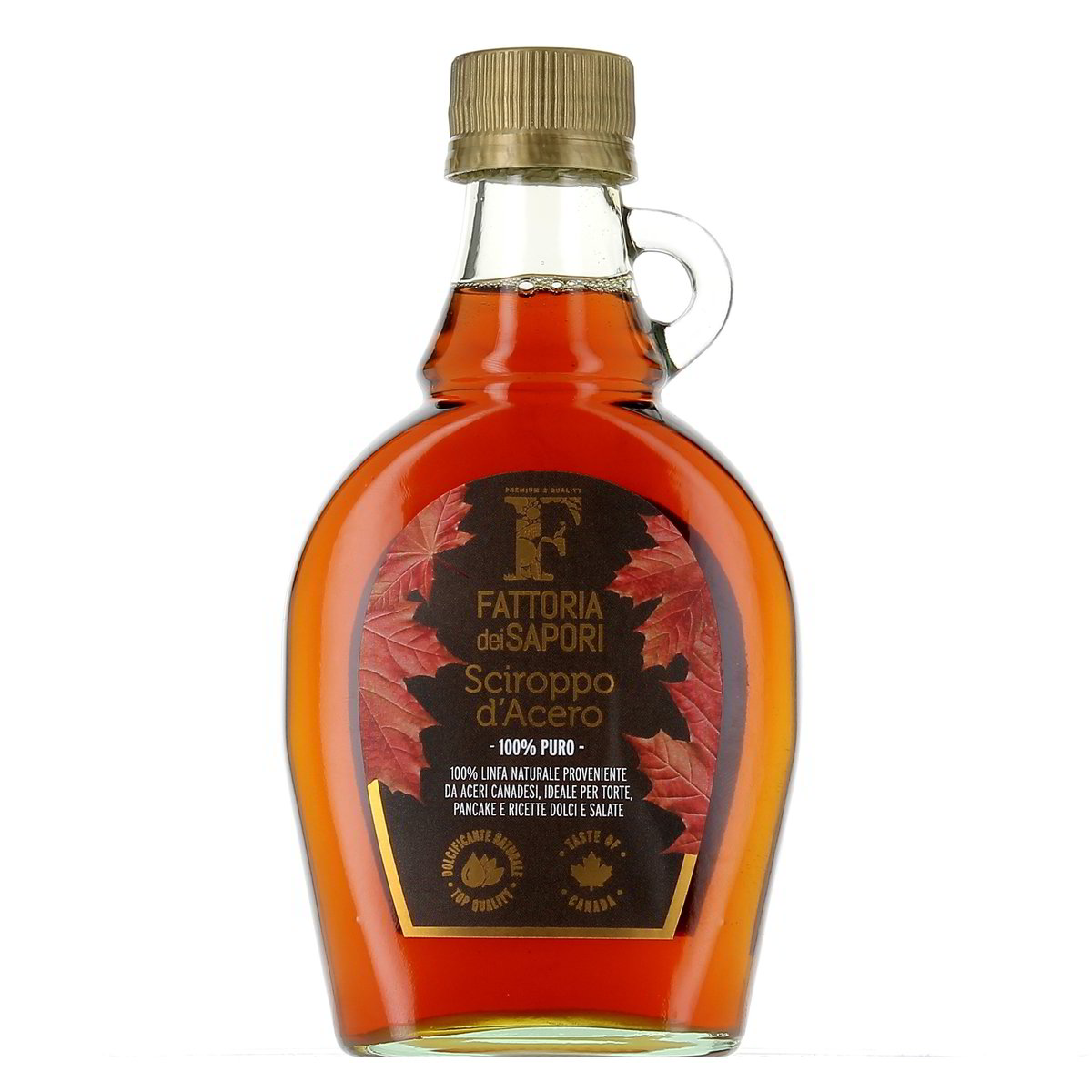 Fattoria-dei-Sapori-Sciroppo-Acero-250-g Fattoria dei Sapori Sciroppo Acero 250 g - immagine 1