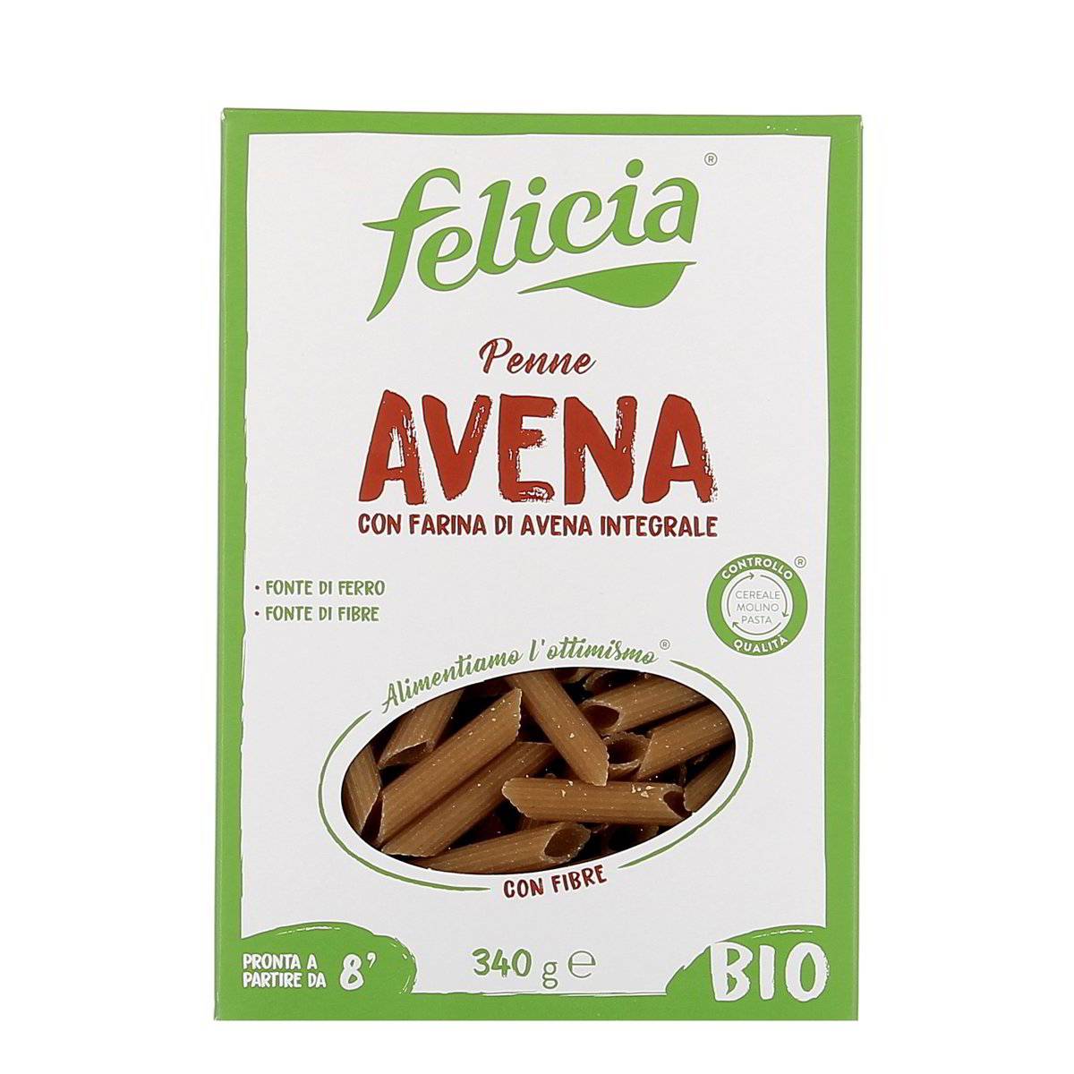 Felicia-Avena-Penne-Bio-340-g-1 Felicia Avena Penne Bio 340 g - immagine 1
