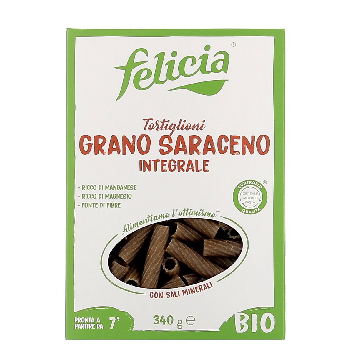 Felicia-Grano-Saraceno-Tortiglioni-Bio-340-g Felicia Grano Saraceno Tortiglioni Bio 340 g - immagine 1