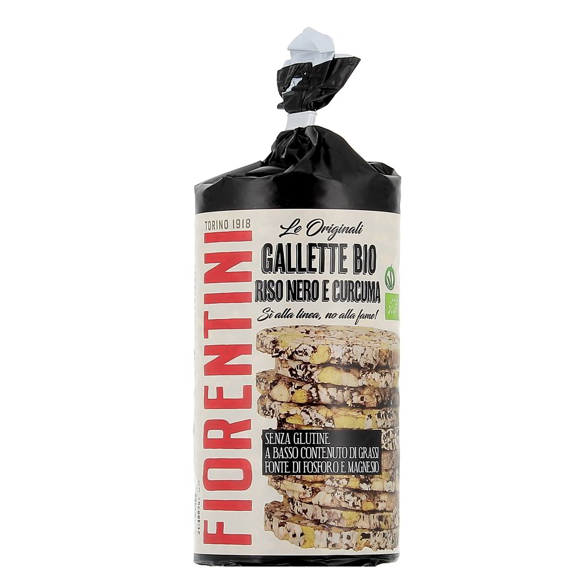 Fiorentini-Gallette-Riso-Nero-Curcuma-Bio-100-g Fiorentini Gallette Riso Nero Curcuma Bio 100 g - immagine 1
