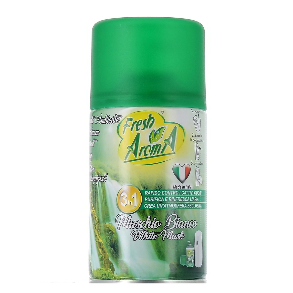 Fresh-Aroma-Deodorante-Ambienti-Ricarica-250-ml-1 Fresh Aroma Deodorante Ambienti Ricarica 250 ml - immagine 1