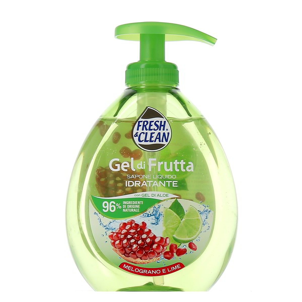 Fresh-and-Clean-Sapone-Liquido-Gel-Frutta-300-ml Fresh & Clean Sapone Liquido Gel Frutta 300 ml - immagine 1
