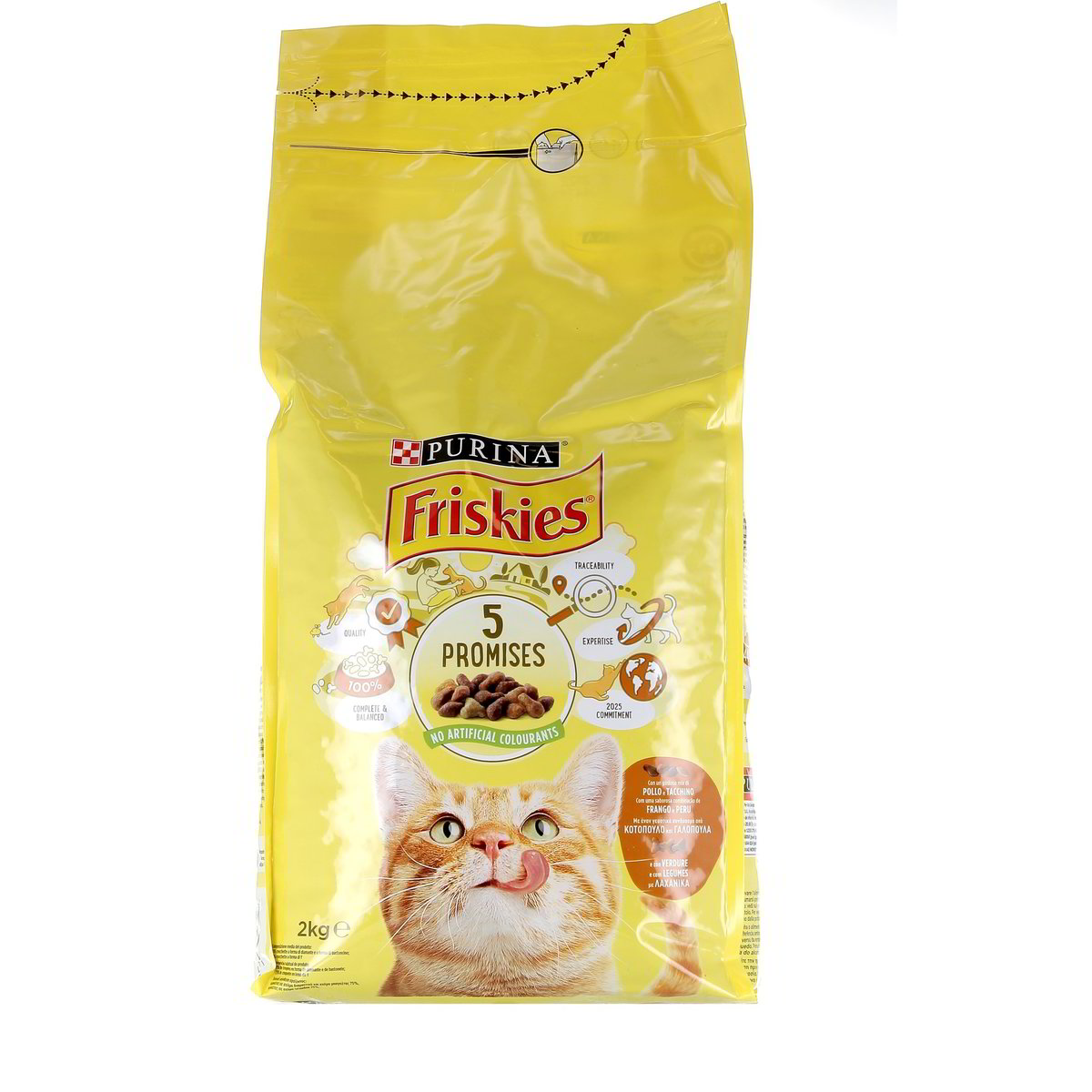 Friskies-Croccantini-Gatto-Pollo-Tacchino-Verdure-2-kg Friskies Croccantini Gatto Pollo Tacchino Verdure 2 kg - immagine 1