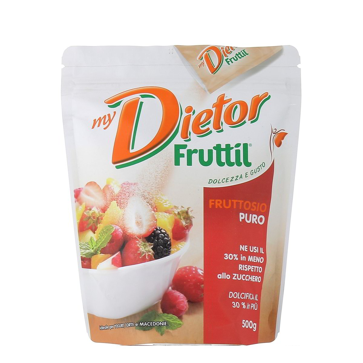 Fruttil-Fruttosio-Puro-Busta-500-g Fruttil Fruttosio Puro Busta 500 g - immagine 1